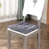 Almofada Quadrada de Alça Grossa para Cadeira de Escritório/Jantar Almofada de Assento para Estudante Tecido Antiderrapante Almofada de Cadeira em Várias Cores
