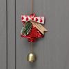 Campana navideña colgante, decoración navideña, árbol de Navidad, campana colgante de Año Nuevo, campana de puerta, campana colgante de coche, campana de viento, decoración colgante navideña, colgante de puerta