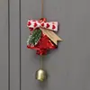 Colgante de Campana de Árbol de Navidad de Moda Campana Colgante de Año Nuevo Decoración de Navidad Adorno de Timbre Colgante de Coche de Navidad Carrillón de Viento Regalo