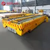 A Linha de Produção da Oficina Utiliza um Transportador de Rolos de Estação Dupla com Carrinho Elétrico em Trilho com Controle Remoto por Manípulo Recarregável Veículo de Transporte em Trilho