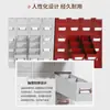 Gabinete Espesado de Acero Inoxidable, Gabinete Médico, Gabinete Multicompartimento, Mesa Dispensadora para Uso en Clínica y Hogar, Gabinete con Cajones Múltiples