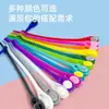 Hebilla sujetadora de cordón, hebilla automática para cordones sin atar, banda elástica para zapatillas blancas, cordón perezoso universal