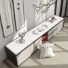 Nuevo Mantel de Mesa para Gabinete de TV de Cuero PVC Chinoiserie para Hogar Impermeable y a Prueba de Aceite Sin Lavado Mantel Rectangular para Mesa de Sala de Estar