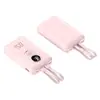 Fábrica de E-commerce Transfronteiriço Power Bank de Carregamento Super Rápido Cabo Embutido 20000mAh Pequeno e Portátil Fonte de Alimentação Móvel 10000