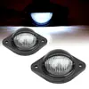 Luz de placa LED redonda universal 3LED para RV, luz de piso para fotos, luz de placa de caminhão, conta de lâmpada LED de destaque