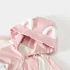 Abrigo para Niña Primavera y Otoño 2026 Nuevo Modelo Niña Pequeña Bebé Otoño Sudadera con Capucha Manga Larga Parte Superior Ropa de Otoño para Niños
