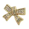 Botón Metálico con Forma de Lazo de Diamante Tridimensional Botones Cosidos a Mano Botones de Piel Accesorios de Botones para Traje Ropa de Abrigo para Mujer