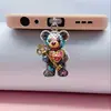 Protetor de Poeira para Celular Gato Raivoso Acrílico Popular Transfronteiriço 2D Pingente Tipo-C Fofo