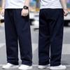 Talla grande Pantalones Casuales para Hombre Pantalones Rectos Holgados Primavera y Verano Talla Grande Talla Grande Hombre Gordo Hombre Gordo Primavera Pantalones de Trabajo