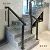 Pasamanos de Escalera de Acero Inoxidable, Columnas para Balcón Interior y Exterior de Villa, Valla Moderna Sencilla, Barandilla de Vidrio, Metabo