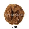 Pelucas de Cabello Sintético Transfronterizas, Ligas para el Cabello, Accesorios para el Cabello, Diademas, Moño de Cabello Sintético, Moño de Cabello Sintético de 35g