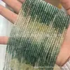 Piedra Turmalina, Granate, Ágata, Piedra Lunar, Lapislázuli, Cristal Cuentas Facetadas de 3 mm, Cuentas Sueltas para Manualidades
