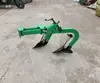Motocultor de mano con equipo agrícola a juego, arado de doble cara para volteo de bordes, arado de volteo de tierra, arado de doble cara para zanjas y volteo de tierra