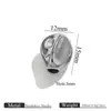 Aço Inoxidável Banhado a Ouro 18K Irregular Forma Especial Perfurado Contas DIY Pulseira Colar Brincos Acessórios de Joias Atacado