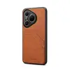 Denior Es Adecuado para Huawei P80Ultra/Mate70Pro Funda para Teléfono Móvil de Cuero Sintético con Tarjetero Anti-Caída Todo Incluido
