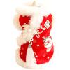 Ropa para perro otoño e invierno ropa gruesa gato traje Tang de princesa Año Nuevo leche Dragón lindo perro pequeño Teddy mascota 5558