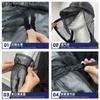 Chaqueta Anti-Mosquitos para Aventura de Camping Ropa de Pesca de Verano Transpirable con Capucha Malla Conjunto de Top y Pantalones Incluye Guantes