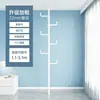 Perchero de pie, no requiere taladro, extensible, para uso doméstico en el dormitorio, entrada, multifuncional