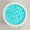 Bolas Oceánicas Espesadas Masticables al por Mayor, Grado Alimenticio, No Tóxicas, Inodoras, Bolas para Alberca de Jardín de Infancia, Juguetes de Baño para Bebé