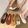Zapatos Planos Estilo Coreano Nuevos Otoño 2026 Puntera Redonda Mocasines para Mujer sin Cordones Suela Suave Zapatos Mary Jane de Moda