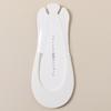 Meias Invisíveis para Salto Alto Femininas de Verão Finas Transparentes com Tira no Calcanhar Boca Rasa Invisíveis Antiderrapantes no Salto Meias de Seda de Gelo Meio Pé