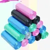 Fornecimento Direto da Fábrica Novo Material Sacos de Lixo Descartáveis 45*50cm Alça Boca Plana Sacos de Armazenamento Sacos Plásticos Perfurados