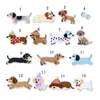 Parches Bordados Parches de Bordado por Computadora Colección de Parches Bordados de Dachshund Serie Original Parches de Decoración para Ropa