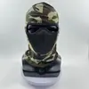 Gorro de Ciclismo de Cuatro Estaciones Empalmado, Cubrecabezas Caliente para Motocicleta, Máscara de Esquí para Exteriores, Gorro de Lana, Cubrecabezas con Malla Filtrante