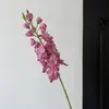 Nova Flor Artificial Deltora para Decorações de Casamento e Noivado, Arranjos Florais de Jacinto Artificial, Exposições de Flores de Chão