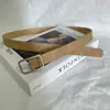Novo Cinto Vintage Estilo Japonês e Coreano com Fivela de Couro Fosco para Mulheres com Toque de Luxo, Cinto Decorativo para Calças