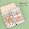 Conjunto de Cortadores de Unha bolsa dobrável conjunto de 16 peças cortadores de unha conjunto de beleza conjunto de ferramentas para unhas Conjunto Completo conjunto de cortadores de unha