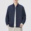 Ropa para Hombre Fengshe / Nueva Camisa de Manga Larga de Algodón Puro de Corte Holgado Estilo Retro Japonés para Hombre Camisa de Trabajo Americana de Moda