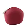 Nuevo Monedero Billetera de Silicona Multicolor Caramelo Semi-redondo Moda Nueva Bolsa de Cosméticos