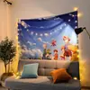 Tapiz de Anime One Piece Naruto Tela de Fondo para Sala de Transmisión en Vivo Tapiz de Pared Mercancía de Anime Lienzo