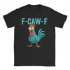 Camiseta de Algodón Transfronteriza Interesante F-Caw-F Pollo Fcaw Ropa Camiseta Unisex Camiseta de Algodón Camiseta de Nueva Llegada