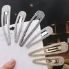 Garra de Fantasma Crânio Garra de Mão Grampo de Cabelo Brilho Super Strass Acessórios de Cabelo Presilha Bico de Pato Presilha para Franja Grampo de Osso de Mão Adereços de Cabeça para Halloween
