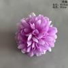 Decoración de cabeza de flor de crisantemo artificial Qingming flor de tela de seda crisantemo de mil capas flor artificial Suministro de Amazon Caléndula