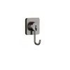 Ganchos de Aluminio Espacial sin Perforación, sin Rastro, Ganchos para Ropa de Pared, Ganchos Fuertes sin Rastro Detrás de las Puertas de Cocina, Baño, Inodoro
