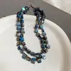 Collar Bohemio con Cuentas de Concha, Lujo Accesible Estilo Vacacional de Nicho Cadena para Clavícula, Estilo Étnico, Collar de Gama Alta