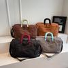 Bolsa de Viaje de Gran Capacidad para Mujeres 2025 Nueva Bolsa de Abordaje Bolso de Mano con Separación Seco y Húmedo Bolsa de Equipaje para Corta Distancia Bolsa Deportiva de Fitness