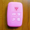Adequado para Land Rover Range Rover Evoque Smart 5 Teclas Capa de Silicone para Chave Capa para Chave Discovery Capa Protetora para Controle Remoto de Carro