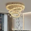 Luminária de teto para quarto estilo luxo, lustre de cristal francês, novo e de alta qualidade, adequado para o quarto principal, iluminação amigável aos olhos, luminárias Zhongshan, ferro