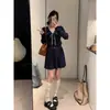 ¡Llegó! Conjunto de punto para otoño e invierno para mujer, un atuendo completo que irradia un estilo lujoso y único, un conjunto de dos piezas para mujer