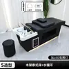 Cama de Champú para Terapia Capilar Tailandesa Transfronteriza Circulación de Agua Fumigación Especial para Barbería Cama de Masaje Recogida de Oídos Barra de Lavado Facial para Salón de Belleza