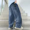 Roupas infantis calças jeans para meninos 2026 novo estilo calças infantis versão coreana calças compridas estilosas moda calças largas da moda tendência