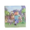 Decoraciones para fiestas de cumpleaños transfronterizas de My World, suministros para fiestas, bandejas de papel, vasos de papel de seda, manteles, cajas de dulces, banderines para tirar