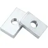 Tuerca Rectangular de Hierro Galvanizado, Tuerca Cuadrada, Tapa de Tornillo Cuadrada, Tuerca Cuadrada para Perfil de Aluminio, Tuerca Deslizante M3M4M8