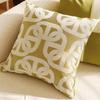 Almohada de Caballo Real Estilo Francés Retro de Lujo Ligero Verde Cojín de Cintura para Sofá de Sala de Estar Cojín para Ventana de Mirador