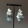 Pendientes Vintage de Alas de Cristal
