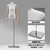 Tienda de Ropa Maniquí Plano Estilo Coreano Accesorios Maniquí de Medio Cuerpo Femenino Pantalla de Ventana Maniquí de Cuerpo Completo Soporte de Exhibición